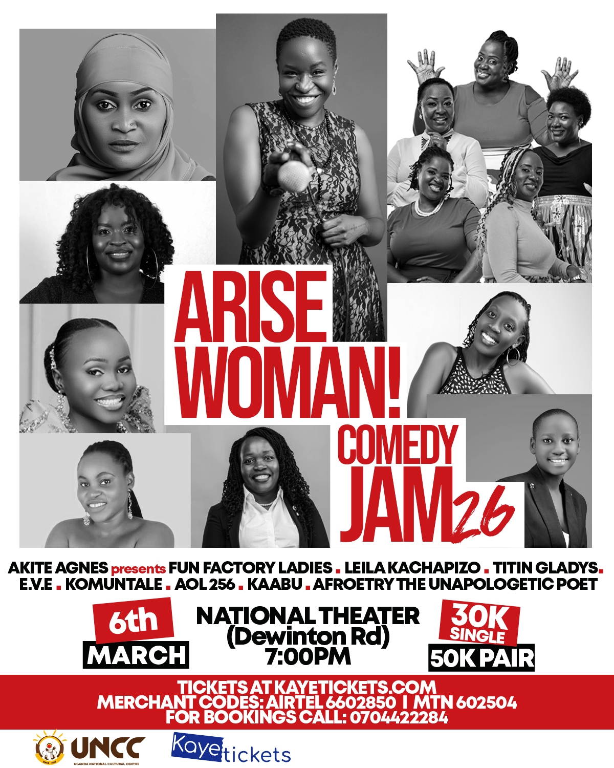 Arise Woman! Comedy Jam 2026