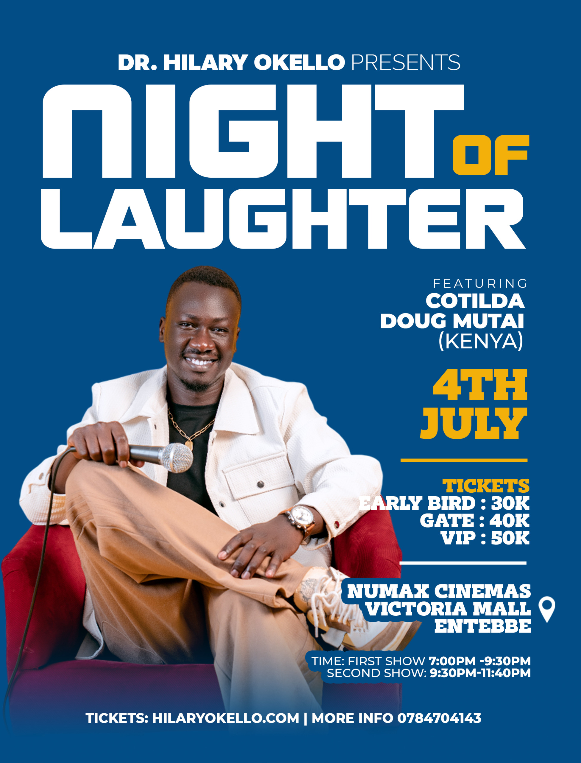A Night of Laughter - Ft- Dr. Hilary