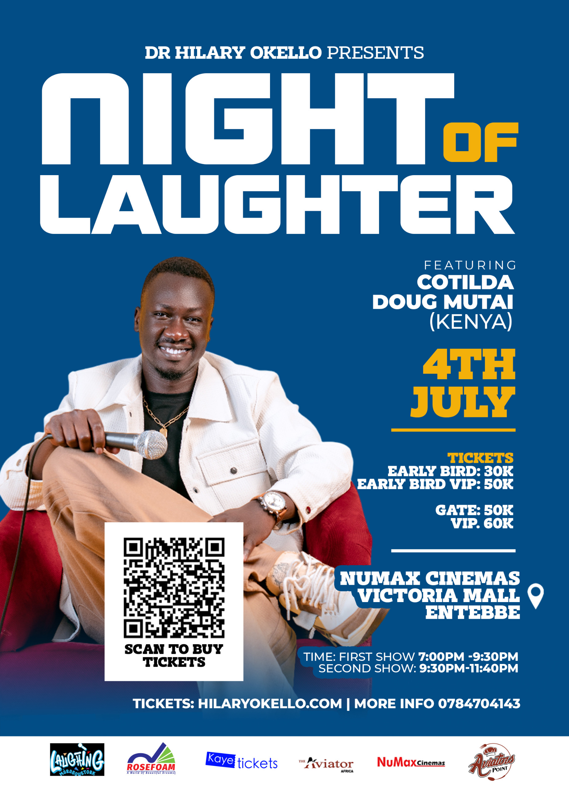 A Night of Laughter - Ft- Dr. Hilary