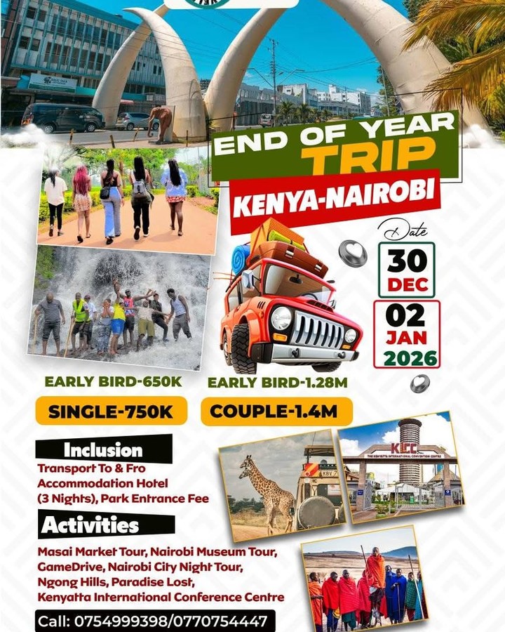 End of Year Trip – Kenya (Nairobi)