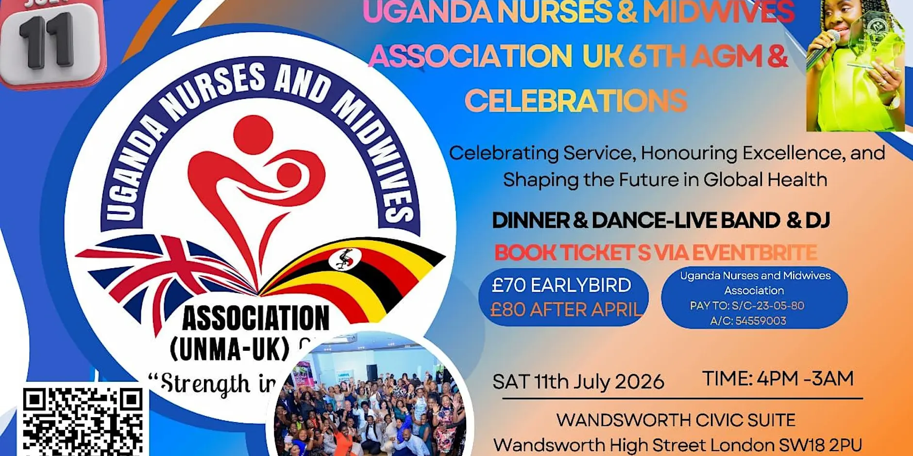 Uganda Nurses & Midwives Association UK (UNMA-UK) 6th Annual Cerebrations