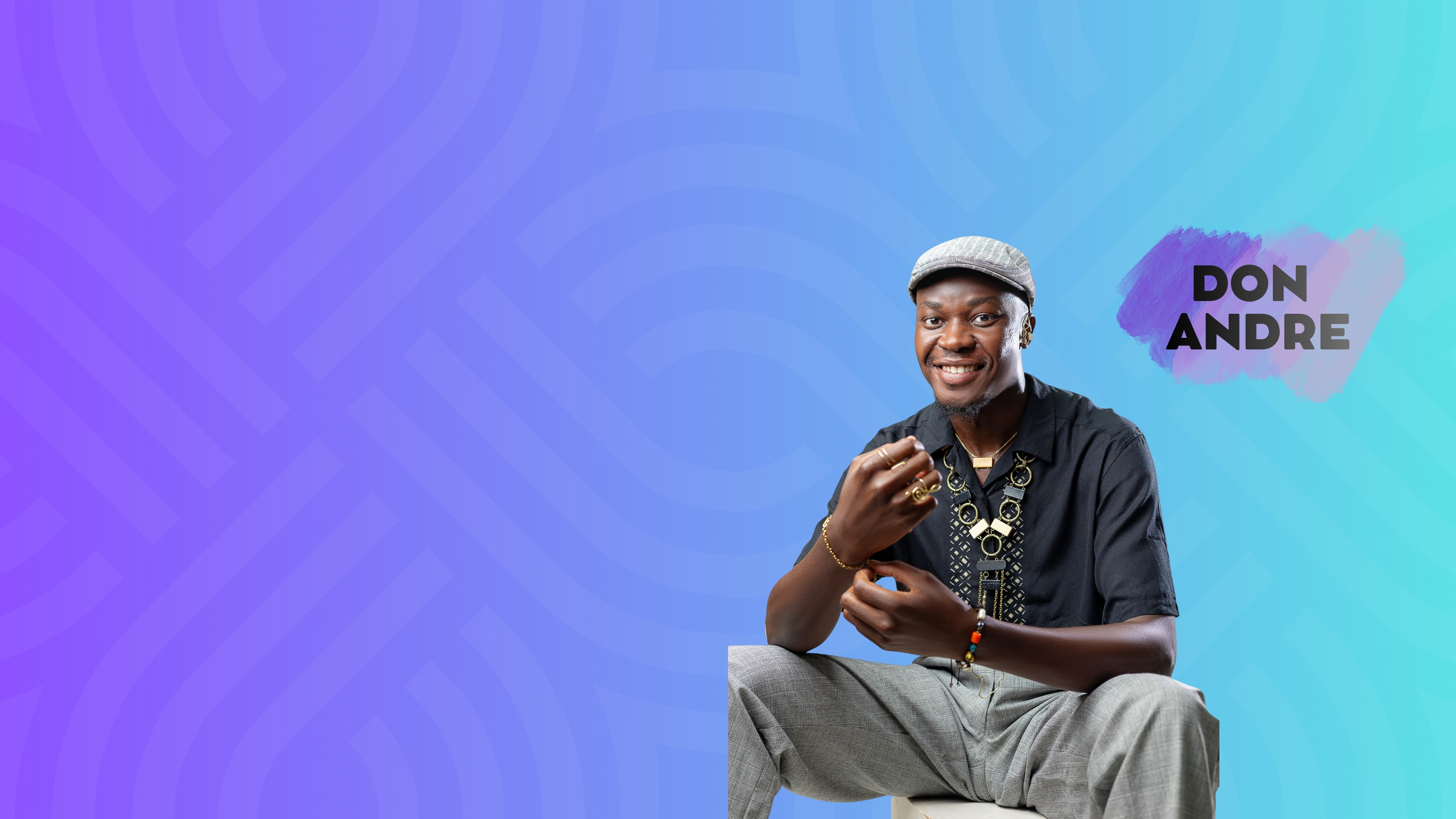 Promotional artwork for Funny Bunny Presents - Initim8te with Don Andre, an exclusive comedy experience featuring Don Andre.
