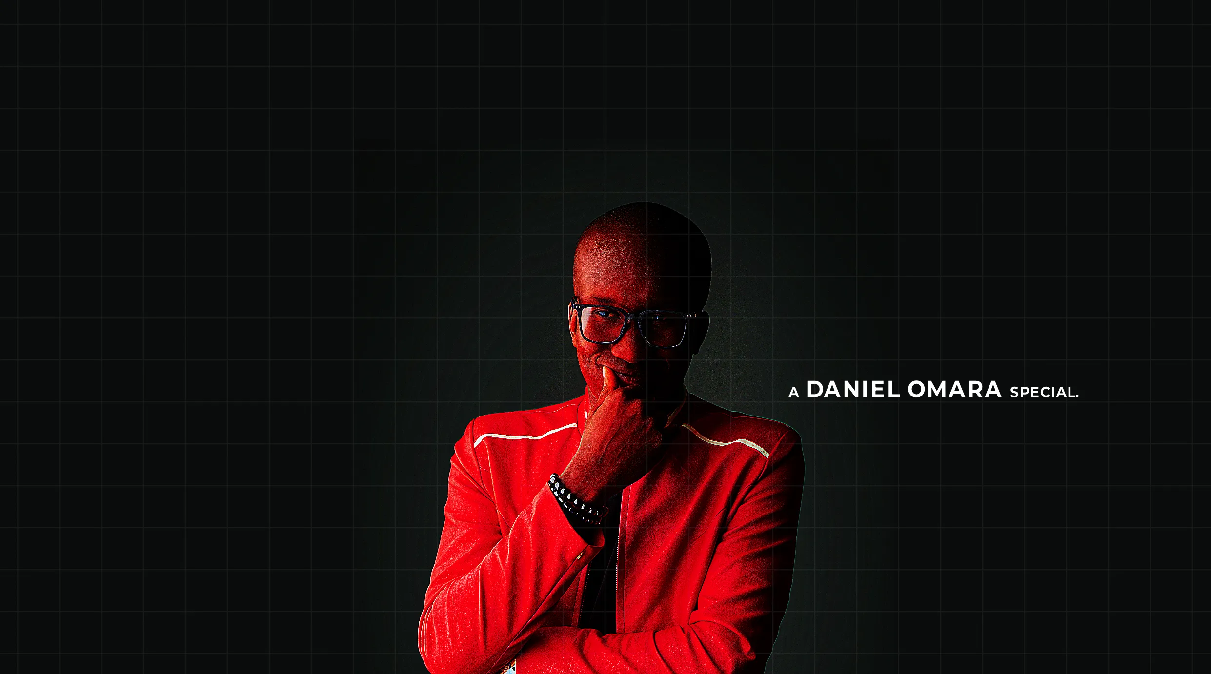 Promotional artwork for Lived To Tell by Daniel Omara, a comedy event.