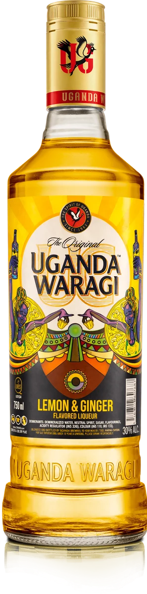 Uganda Waragi Lemon & Ginger